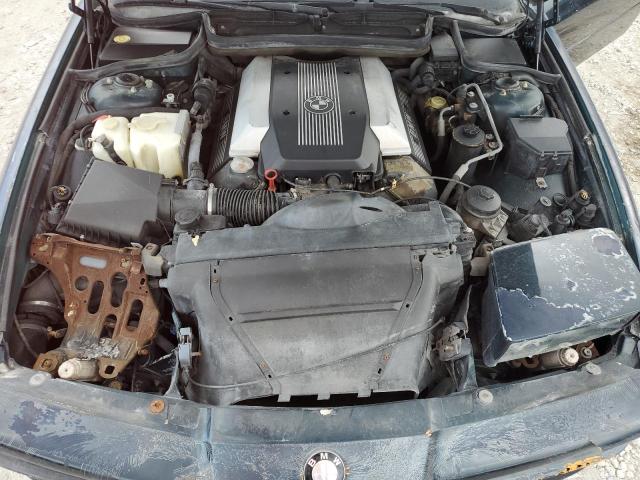 WBAEF6321RCC89311 - 1994 BMW 840 CI AUTOMATIC GREEN photo 11