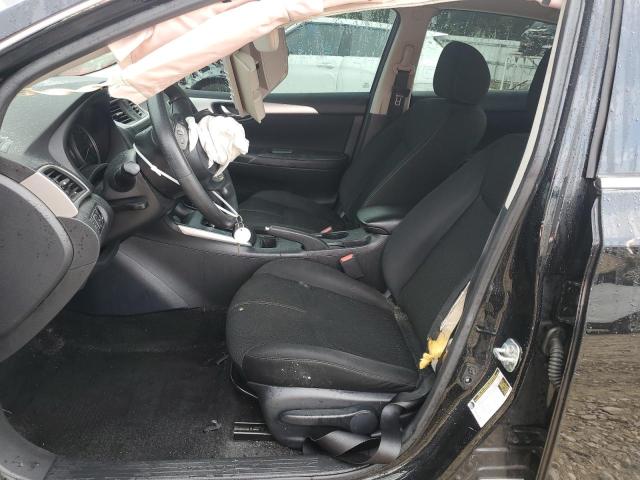 3N1AB7AP6JY262246 - 2018 NISSAN SENTRA S შავი ფოტო 7