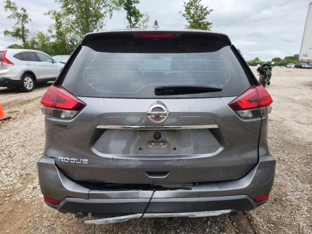 KNMAT2MV5JP527537 - 2018 NISSAN ROGUE S GRAY photo 6