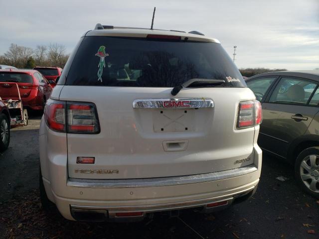 1GKKVTKD2GJ215089 - 2016 GMC ACADIA DENALI WHITE photo 6