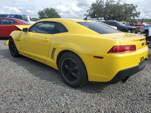 2G1FB1E3XF9309267 - 2015 CHEVROLET CAMARO LS YELLOW photo 2