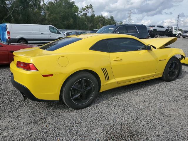 2G1FB1E3XF9309267 - 2015 CHEVROLET CAMARO LS YELLOW photo 3