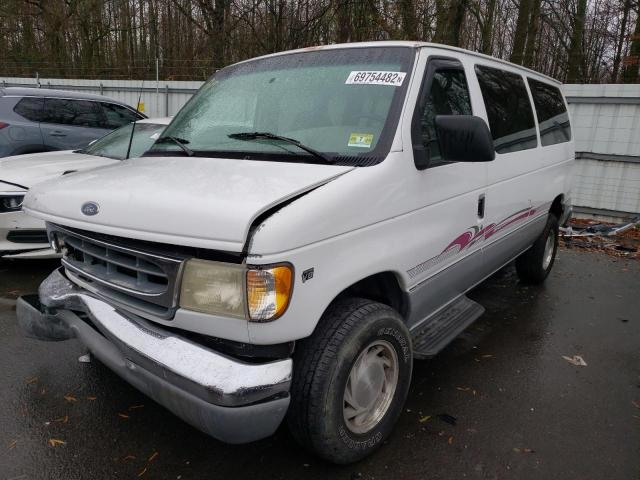 1FMRE11L21HA92878 - 2001 FORD ECONOLINE E150 WAGON WHITE photo 1