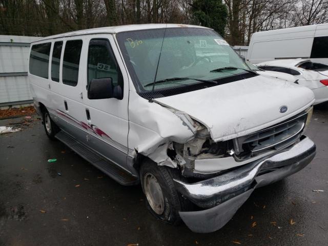 1FMRE11L21HA92878 - 2001 FORD ECONOLINE E150 WAGON WHITE photo 4