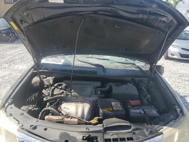 4T1BF1FK4CU003143 - 2012 TOYOTA CAMRY BASE BLACK photo 11