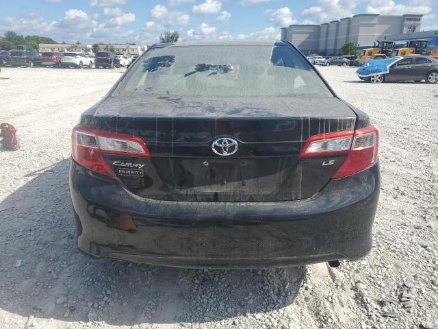 4T1BF1FK4CU003143 - 2012 TOYOTA CAMRY BASE BLACK photo 6