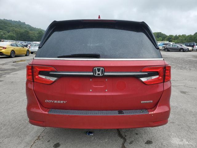 5FNRL6H87PB076306 - 2023 HONDA ODYSSEY TOURING Червоний фото 6