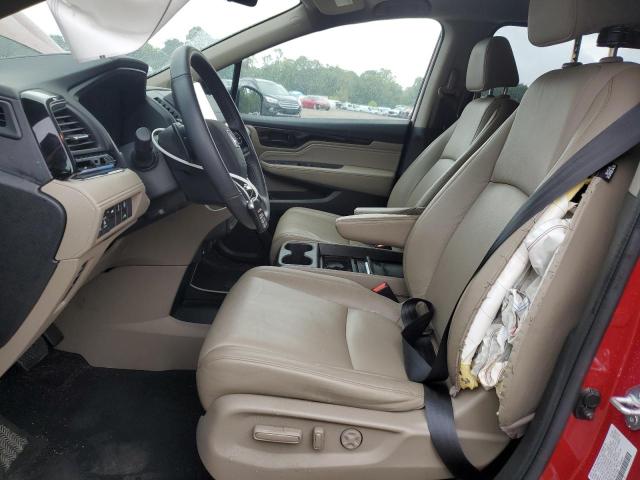 5FNRL6H87PB076306 - 2023 HONDA ODYSSEY TOURING Червоний фото 7