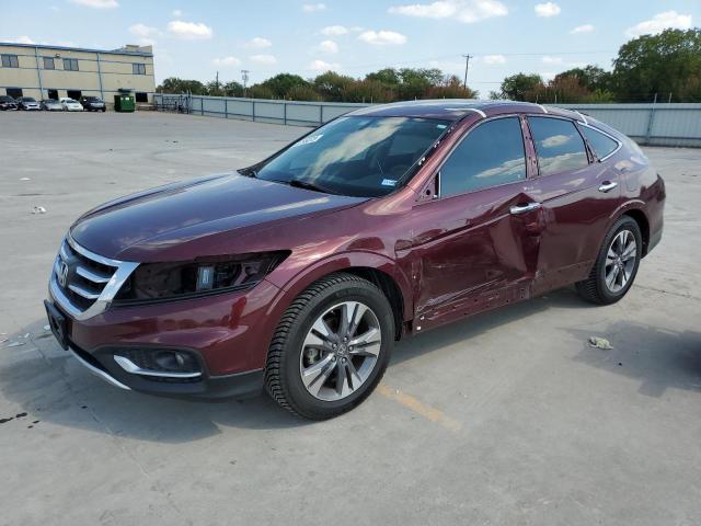 5J6TF1H38EL002580 - 2014 HONDA CROSSTOUR EX BURGUNDY photo 1