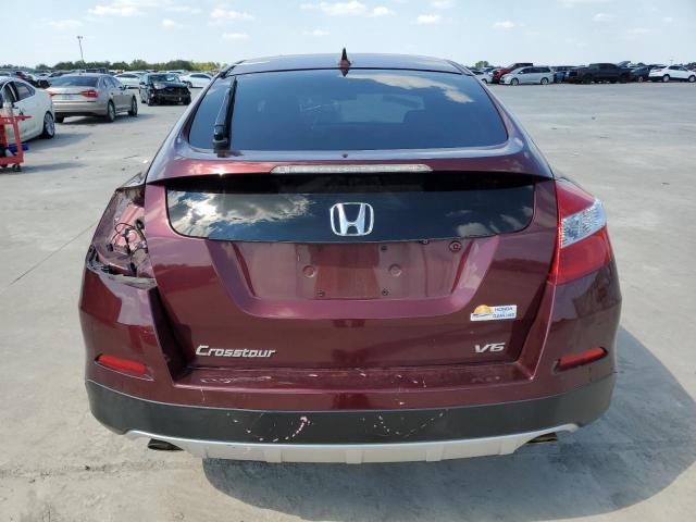 5J6TF1H38EL002580 - 2014 HONDA CROSSTOUR EX BURGUNDY photo 6