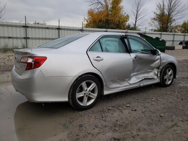 4T1BF1FK0CU087106 - 2012 TOYOTA CAMRY BASE SILVER photo 3