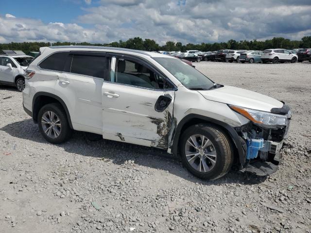 5TDJKRFH2FS084294 - 2015 TOYOTA HIGHLANDER XLE Beyaz fotoğraf 4