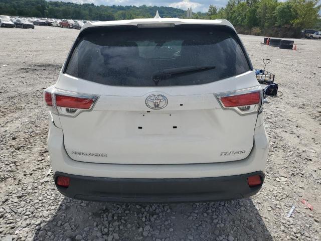 5TDJKRFH2FS084294 - 2015 TOYOTA HIGHLANDER XLE Beyaz fotoğraf 6