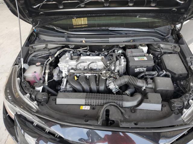 5YFEPMAE4NP378130 - 2022 TOYOTA COROLLA LE შავი ფოტო 11
