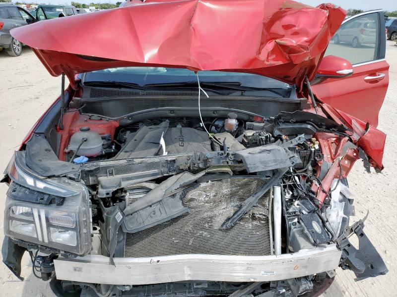 5NMS2DAJ2PH534256 - 2023 HYUNDAI SANTA FE SEL Tünd qırmızı foto 12