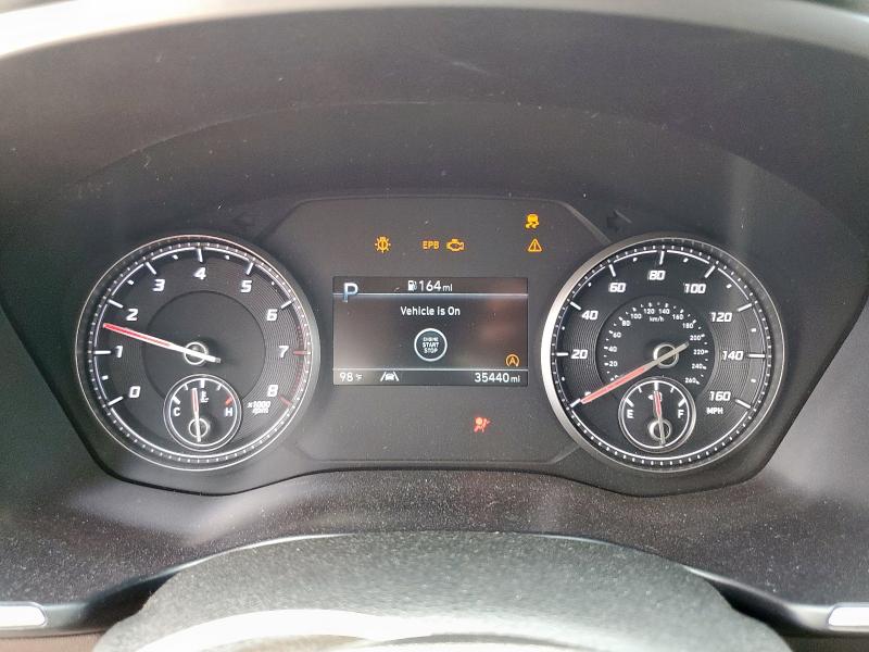 5NMS2DAJ2PH534256 - 2023 HYUNDAI SANTA FE SEL Tünd qırmızı foto 9