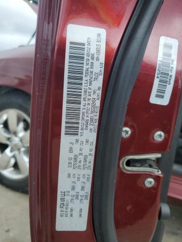 3C6RR7LT8GG262454 - 2016 RAM 1500 SLT MAROON photo 12