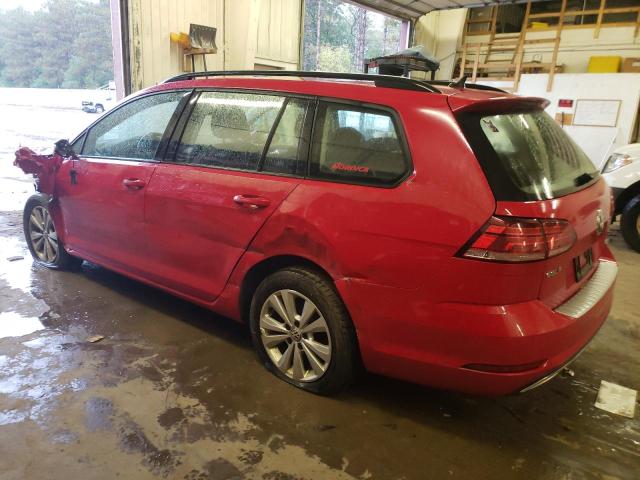 3VW117AU7JM750793 - 2018 VOLKSWAGEN GOLF SPORT S RED photo 2