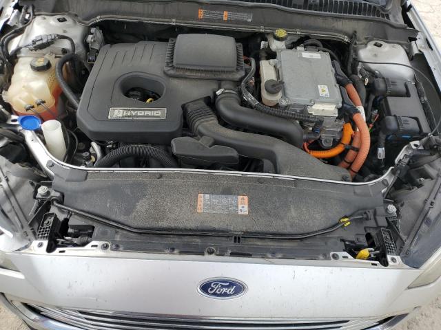 3FA6P0LU4KR243727 - 2019 FORD FUSION SE Gümüş foto 11