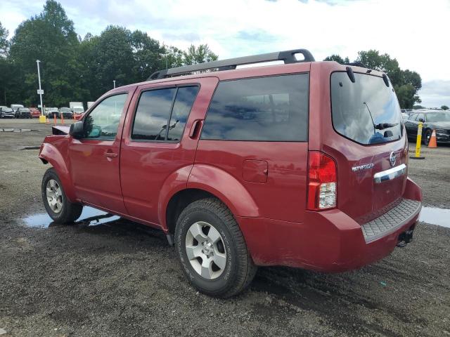 5N1AR18B28C608176 - 2008 NISSAN PATHFINDER S წითელი ფოტო 2