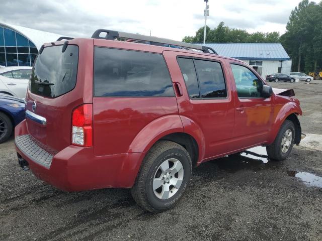 5N1AR18B28C608176 - 2008 NISSAN PATHFINDER S წითელი ფოტო 3