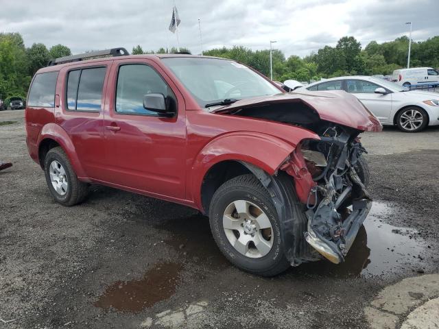 5N1AR18B28C608176 - 2008 NISSAN PATHFINDER S წითელი ფოტო 4