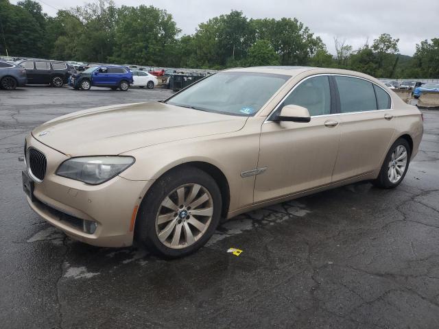 WBAKC8C52ACY68441 - 2010 BMW 7 SERIES LI XDRIVE GOLD photo 1