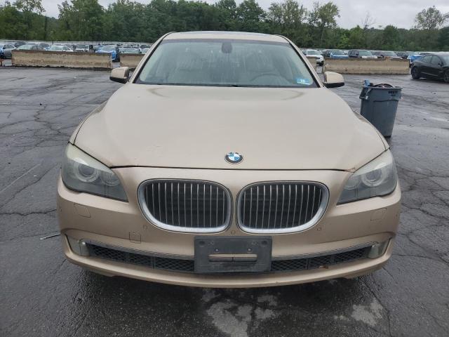 WBAKC8C52ACY68441 - 2010 BMW 7 SERIES LI XDRIVE GOLD photo 5