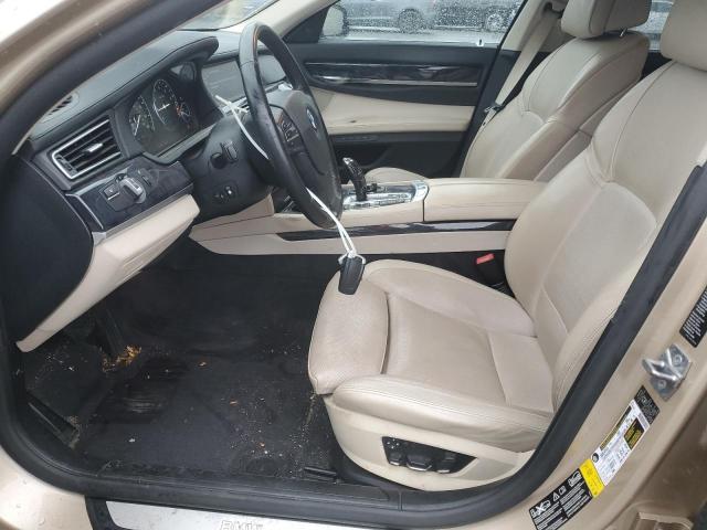 WBAKC8C52ACY68441 - 2010 BMW 7 SERIES LI XDRIVE GOLD photo 7