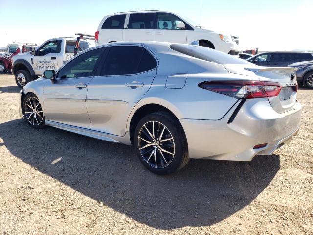 4T1S11AK1PU746743 - 2023 TOYOTA CAMRY SE NIGHT SHADE SILVER photo 2