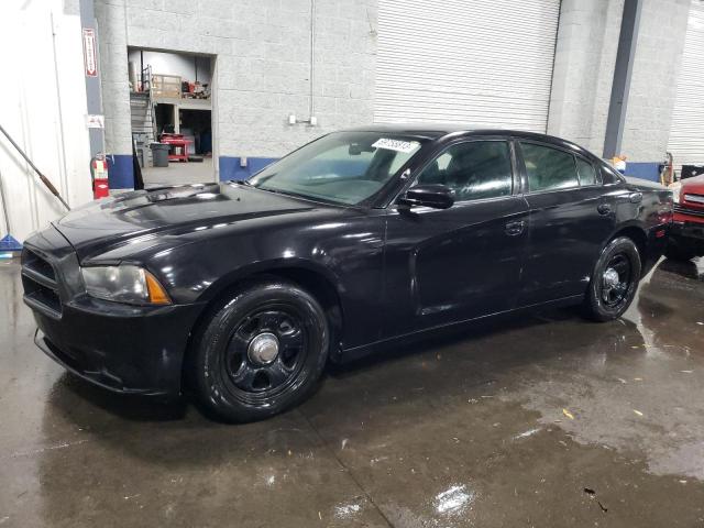 2B3CL1CT5BH554666 - 2011 DODGE CHARGER POLICE BLACK photo 1