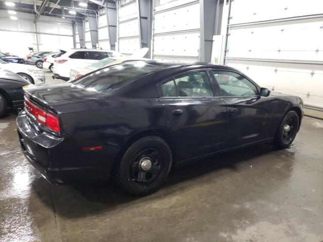2B3CL1CT5BH554666 - 2011 DODGE CHARGER POLICE BLACK photo 3