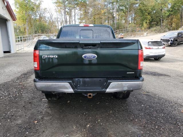 1FTEW1EF2FFC99195 - 2015 FORD F150LARIAT SUPERCREW GREEN photo 6