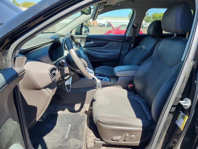 5NMS3CAD7LH213518 - 2020 HYUNDAI SANTA FE SEL შავი ფოტო 7