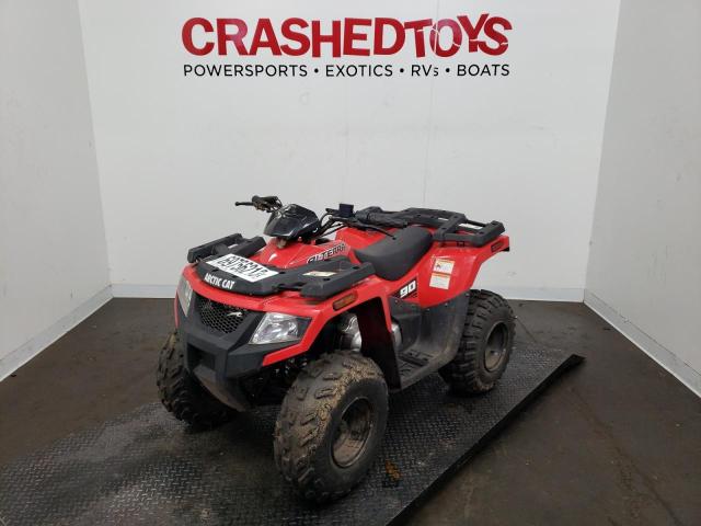 RFB17ATV3HK6L2197 - 2017 ARCTIC CAT 4 WHEELER RED photo 2