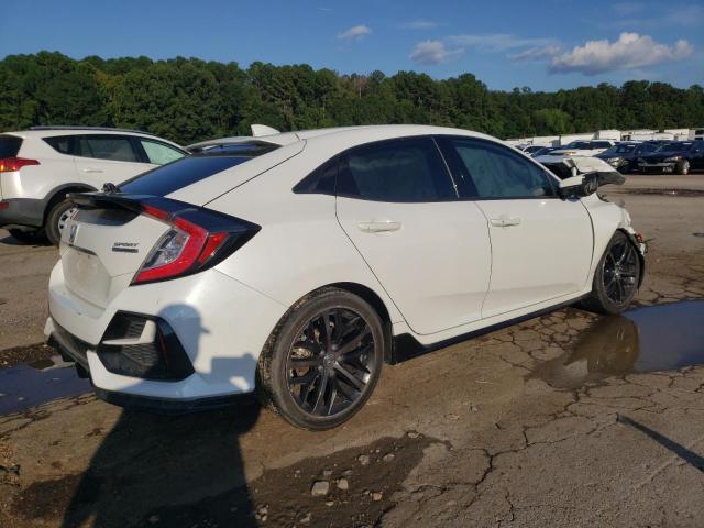 SHHFK7H91MU220432 - 2021 HONDA CIVIC SPORT TOURING WHITE photo 3