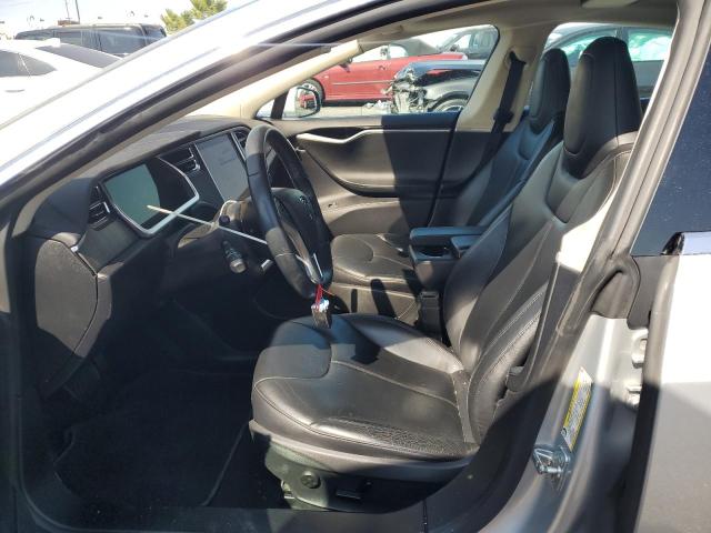 5YJSA1DN7DFP05502 - 2013 TESLA MODEL S ვერცხლისფერი ფოტო 7