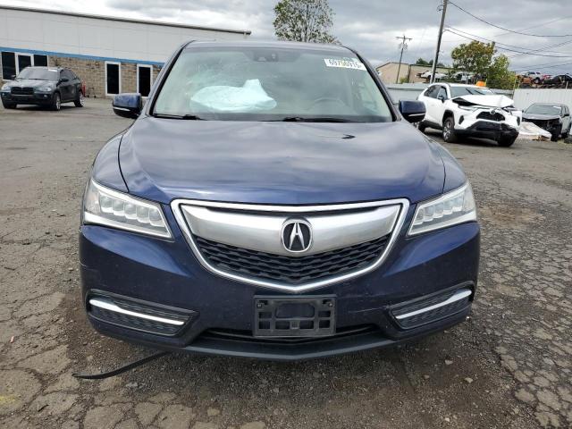 5FRYD4H4XEB033780 - 2014 ACURA MDX TECHNOLOGY BLUE photo 5