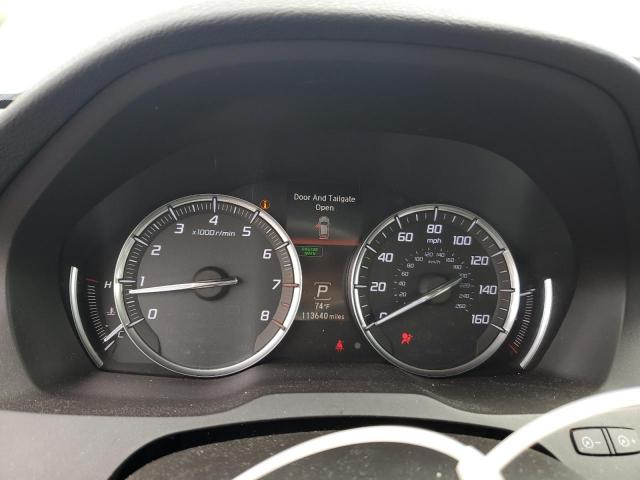 5FRYD4H4XEB033780 - 2014 ACURA MDX TECHNOLOGY BLUE photo 9