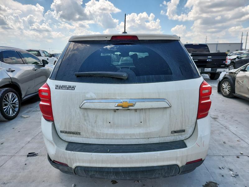 2GNALBEK5H1617239 - 2017 CHEVROLET EQUINOX LS თეთრი ფოტო 6