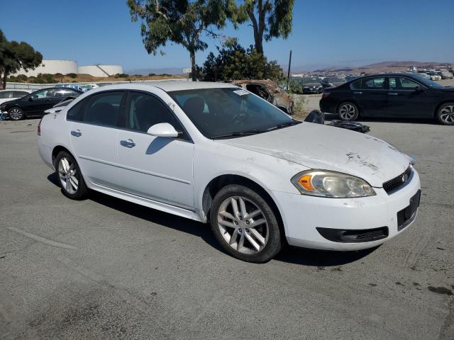 2G1WC5E35D1145376 - 2013 CHEVROLET IMPALA LTZ WHITE photo 4