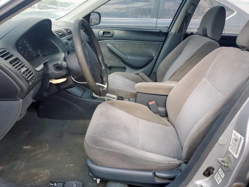 2HGES16365H547088 - 2005 HONDA CIVIC DX VP SILVER photo 7