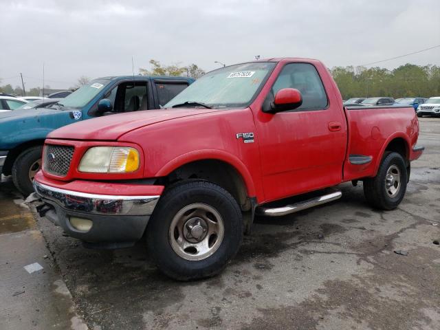 2FTRF08LX3CA31340 - 2003 FORD F150 RED photo 1