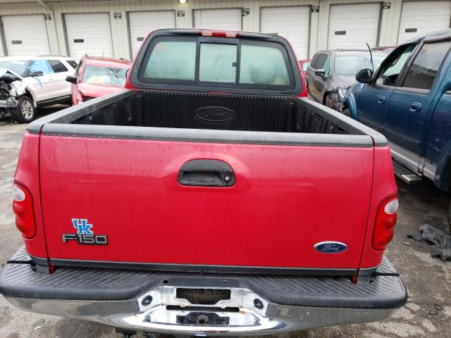 2FTRF08LX3CA31340 - 2003 FORD F150 RED photo 10