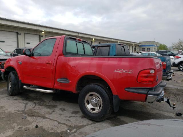 2FTRF08LX3CA31340 - 2003 FORD F150 RED photo 2