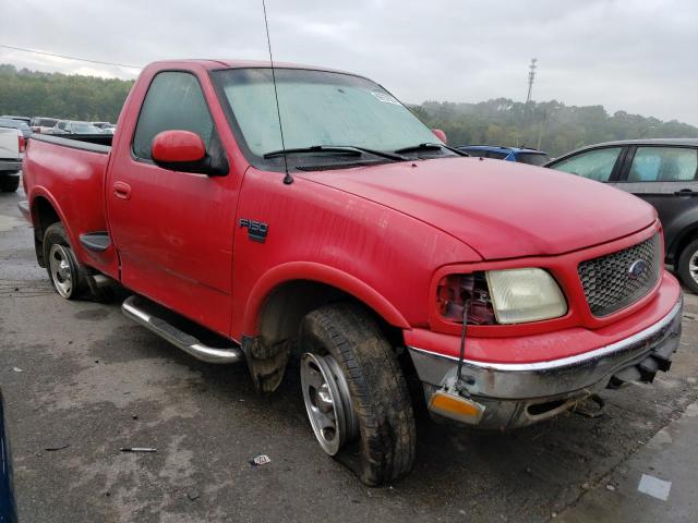 2FTRF08LX3CA31340 - 2003 FORD F150 RED photo 4