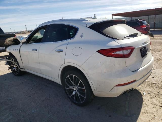 ZN661XULXHX210806 - 2017 MASERATI LEVANTE LUXURY WHITE photo 2