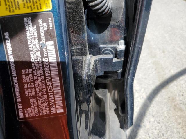 WBAVM1C54FV498686 - 2015 BMW 650 XI SDRIVE28I 蓝色 照片 12