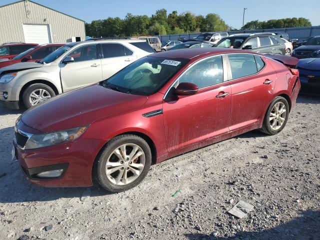 5XXGM4A75DG183258 - 2013 KIA OPTIMA LX RED photo 1