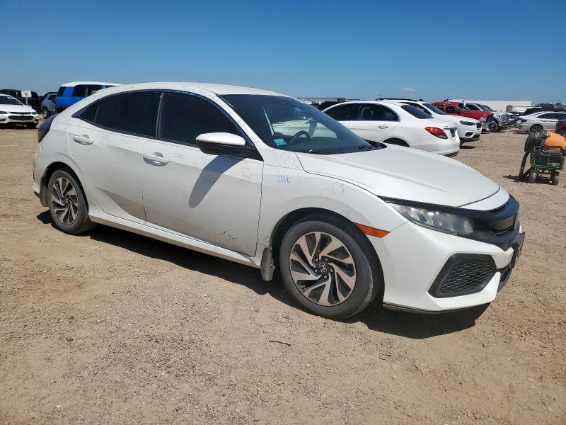 SHHFK7H29JU234447 - 2018 HONDA CIVIC LX WHITE photo 4